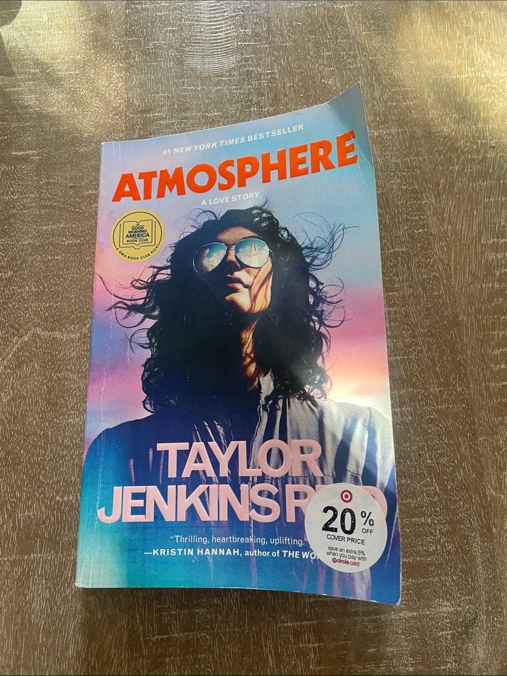 'Atmosphere' Paperback Novel Book by Taylor Jenkins Reid